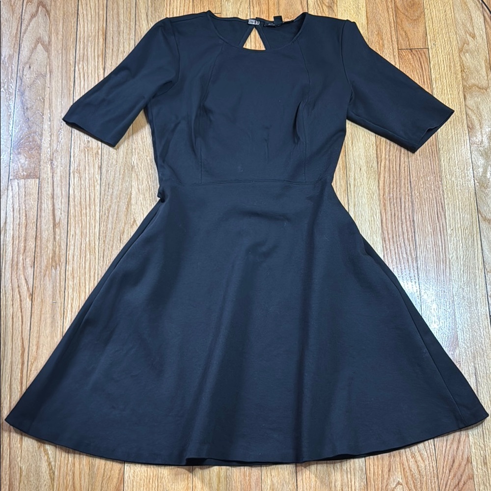 Banana Republic Dress Formal Black Long Sleeve Dress 4